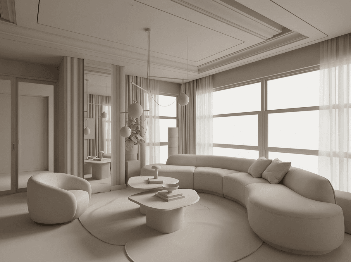 3D kat planı çıktı örneği