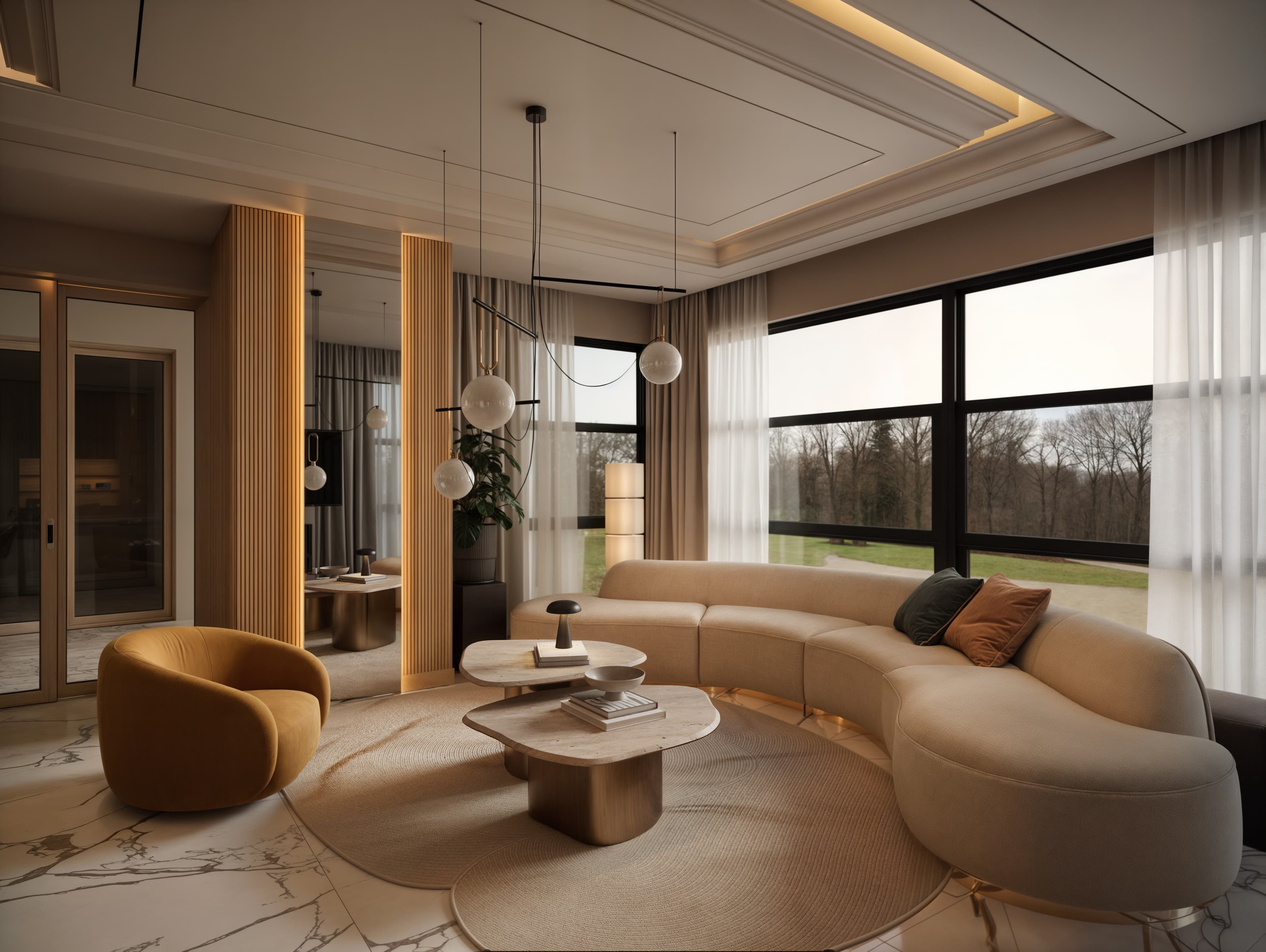 Otel ve restoran projeleri için atmosfer odaklı AI hero görseli