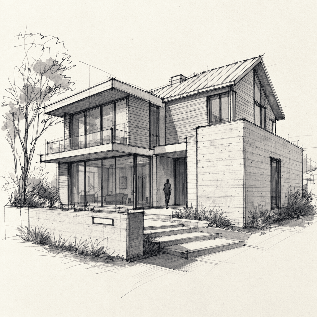 Sketch to Render — before
