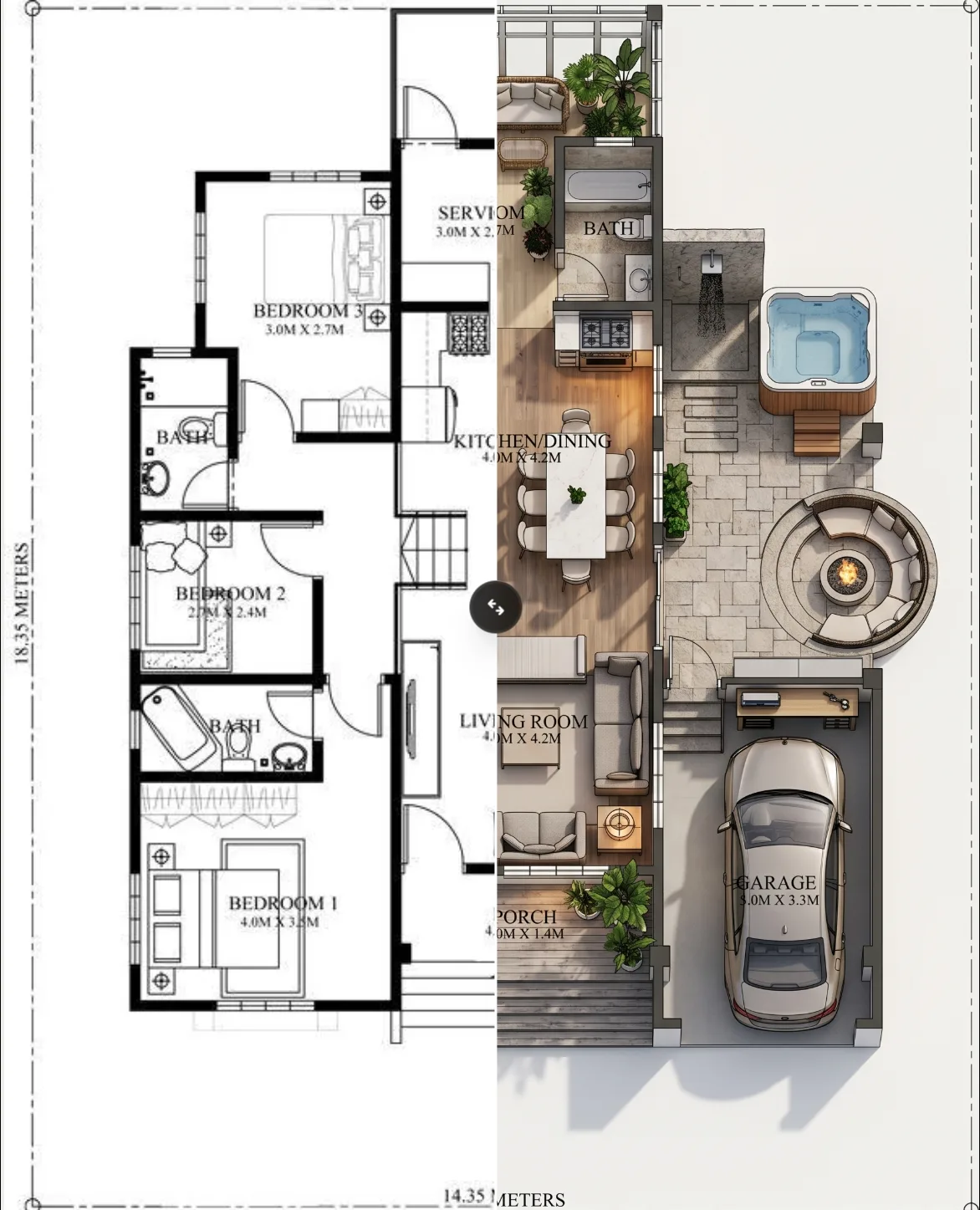 3D Floor Plan